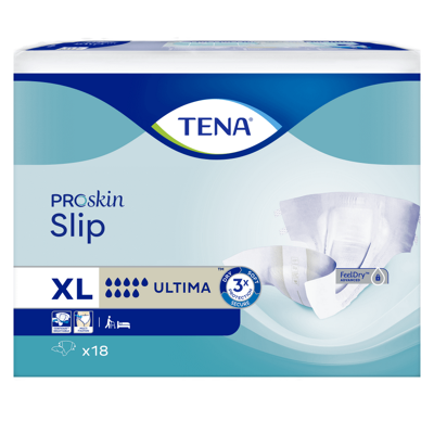 Tena Proskin Slip Ultima XL - Publicité Tena Proskin Slip Ultima XL - Publicité