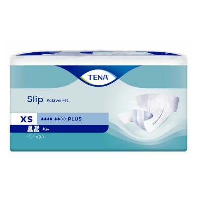 Tena Slip Active Fit Plus XS - Publicité Tena Slip Active Fit Plus XS - Publicité