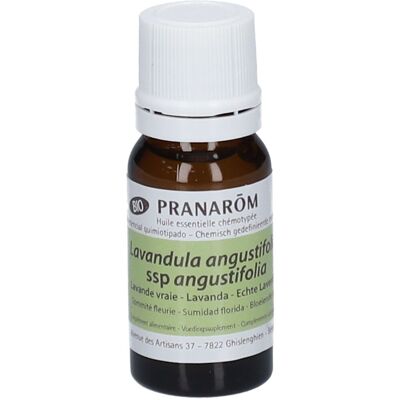 Pranarôm Huile Essentielle Lavande Vraie Bio 10 ml Huile - Publicité Pranarôm Huile Essentielle Lavande Vraie Bio 10 ml Huile - Publicité