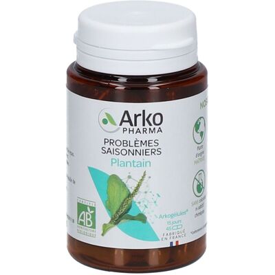 ARKOPHARMA Capsules Bio Plantain - Soutien Respiratoire - Publicité ARKOPHARMA Capsules Bio Plantain - Soutien Respiratoire - Publicité