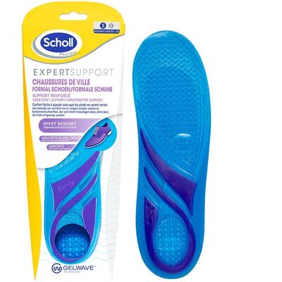 Scholl Semelles Expert Support Chaussures de Ville - Taille Small - 35.5 à 40.5 1 pc(s) Semelles Intérieures - Publicité Scholl Semelles Expert Support Chaussures de Ville - Taille Small - 35.5 à 40.5 1 pc(s) Semelles Intérieures - Publicité