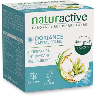 Naturactive Doriance Capital Soleil Capsules - Soutien Antioxydant pour la Peau - Publicité Naturactive Doriance Capital Soleil Capsules - Soutien Antioxydant pour la Peau - Publicité
