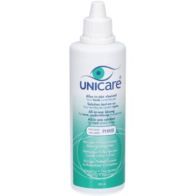 Unicare Solution Tout-en-un Lentilles Rigides 200 ml Solution(S) - Publicité Unicare Solution Tout-en-un Lentilles Rigides 200 ml Solution(S) - Publicité