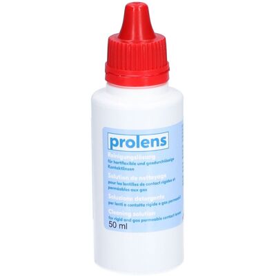 PROLENS® Solution de nettoyage pour les lentilles de contact 50 ml Solution(S) - Publicité PROLENS® Solution de nettoyage pour les lentilles de contact 50 ml Solution(S) - Publicité