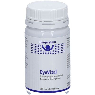 Burgerstein EyeVital 100 pc(s) Capsule(S) - Publicité Burgerstein EyeVital 100 pc(s) Capsule(S) - Publicité