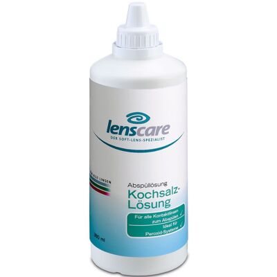 Solution Saline Lenscare - Sets de 3, 6, 12 - Publicité Solution Saline Lenscare - Sets de 3, 6, 12 - Publicité