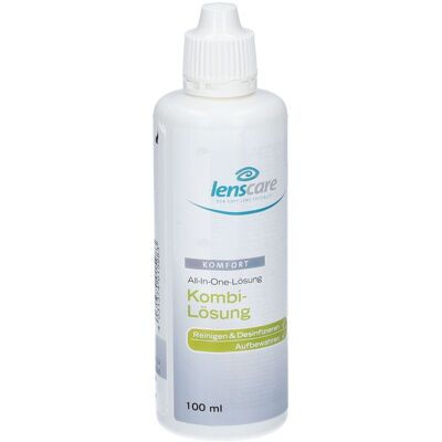 lenscare Solution combinée 100 ml Solution(S) - Publicité lenscare Solution combinée 100 ml Solution(S) - Publicité