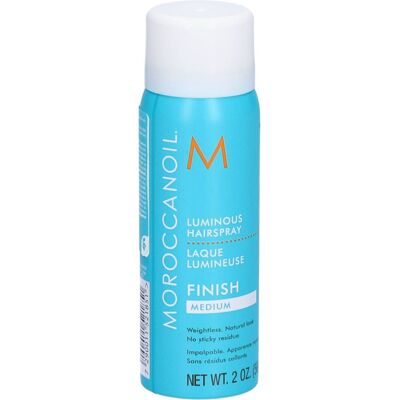 Moroccanoil Laque Lumineuse Moyenne - Laque - Publicité Moroccanoil Laque Lumineuse Moyenne - Laque - Publicité