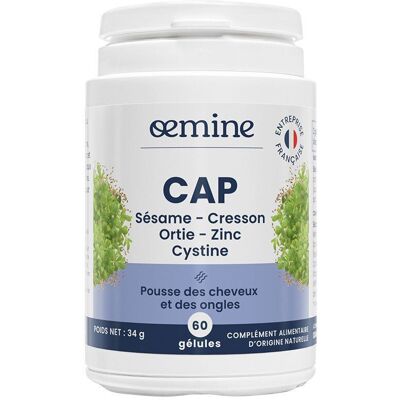 No Brand Oemine CAP – Cheveux renforcés – Gélules 60 pc(s) Capsule(S) - Publicité No Brand Oemine CAP – Cheveux renforcés – Gélules 60 pc(s) Capsule(S) - Publicité