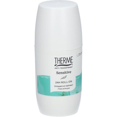 Déodorant Roll-On Thermes Sensitive 24H - Protection Sensitive - Publicité Déodorant Roll-On Thermes Sensitive 24H - Protection Sensitive - Publicité