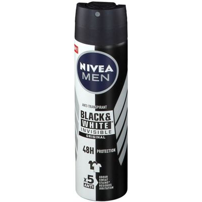 Nivea Men Déodorant en Spray - Noir & Blanc - Déodorant en Spray - Publicité Nivea Men Déodorant en Spray - Noir & Blanc - Déodorant en Spray - Publicité