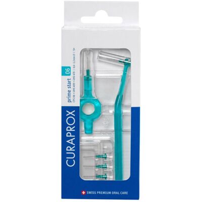 Curaprox Prime Start Turquoise Brossette Interdentaire - Brossettes Interdentaires - Publicité Curaprox Prime Start Turquoise Brossette Interdentaire - Brossettes Interdentaires - Publicité