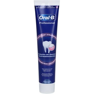 Oral-B Professional Dentifrice Protection des Gencives 125 ml Dentifrice(S) - Publicité Oral-B Professional Dentifrice Protection des Gencives 125 ml Dentifrice(S) - Publicité