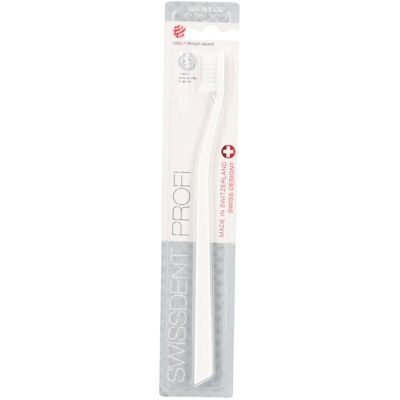 Brosse à dents Swissdent Profi Gentle Blanc - Brosse à dents - Publicité Brosse à dents Swissdent Profi Gentle Blanc - Brosse à dents - Publicité
