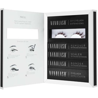 NANOLASH® DIY Extention de cils - Starter kit Flirty Bro 1 pc(s) Set(S) - Publicité NANOLASH® DIY Extention de cils - Starter kit Flirty Bro 1 pc(s) Set(S) - Publicité