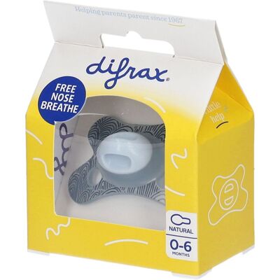 Tétine Natural Mini Difrax - Produit pour bébé - Publicité Tétine Natural Mini Difrax - Produit pour bébé - Publicité