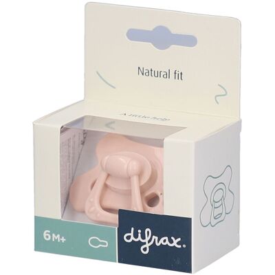 Difrax - Tétine et Biberon Naturel 6+ - Symétrique, Grande, Forme de papillon - Publicité Difrax - Tétine et Biberon Naturel 6+ - Symétrique, Grande, Forme de papillon - Publicité
