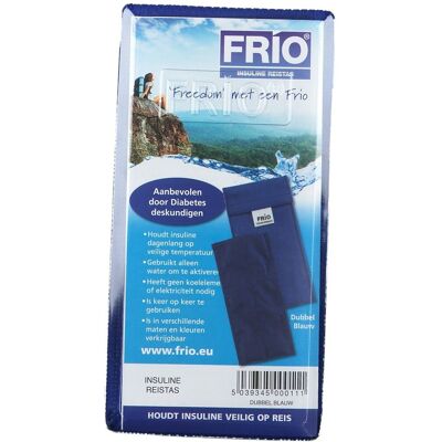 Frio Duo Sacoche de Voyage pour Insuline - Étui Fraîcheur - Publicité Frio Duo Sacoche de Voyage pour Insuline - Étui Fraîcheur - Publicité
