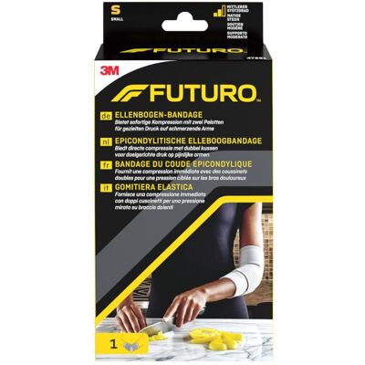 3M FUTURO Comfort Lift Coudière anti-epicondylite Taille S 1 pc(s) Bandage(S) - Publicité 3M FUTURO Comfort Lift Coudière anti-epicondylite Taille S 1 pc(s) Bandage(S) - Publicité