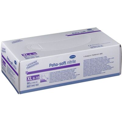 Hartmann Peha-Soft Nitrile XL 942193 90 pc(s) Gant(S) - Publicité Hartmann Peha-Soft Nitrile XL 942193 90 pc(s) Gant(S) - Publicité