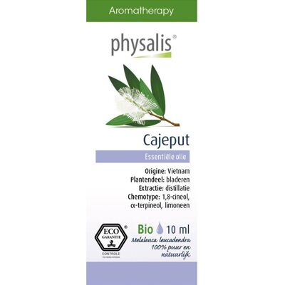 Physalis Cajeput Huile essentielle Bio 10 ml Huile - Publicité Physalis Cajeput Huile essentielle Bio 10 ml Huile - Publicité