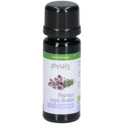 Physalis Tijm Linalool Essentiële Olie Bio 10 ml Huile - Publicité Physalis Tijm Linalool Essentiële Olie Bio 10 ml Huile - Publicité