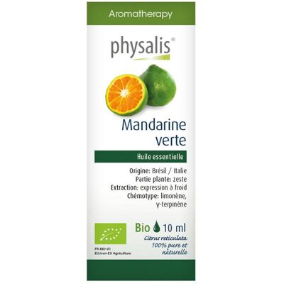Physalis® Mandarine Verte Huile Essentielle Bio 10 ml Huile - Publicité Physalis® Mandarine Verte Huile Essentielle Bio 10 ml Huile - Publicité