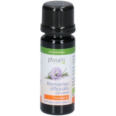 Physalis Romarin ct. Cineol Huile Essentielle Bio 10 ml Huile - Publicité Physalis Romarin ct. Cineol Huile Essentielle Bio 10 ml Huile - Publicité