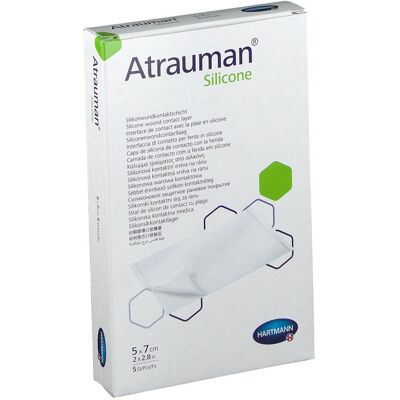 Hartmann Atrauman Silicone 5x7 cm 499567 5 pc(s) Compresses - Publicité Hartmann Atrauman Silicone 5x7 cm 499567 5 pc(s) Compresses - Publicité