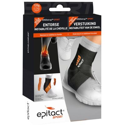 Epitact GS Cheville Ergostrap Large 1 pc(s) Bandage(S) - Publicité Epitact GS Cheville Ergostrap Large 1 pc(s) Bandage(S) - Publicité