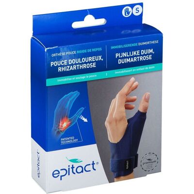 EPITACT Orthèse Pouce Rigide de Repos Gauche S 1 pc(s) Bandage(S) - Publicité EPITACT Orthèse Pouce Rigide de Repos Gauche S 1 pc(s) Bandage(S) - Publicité