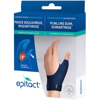 epitact® Orthèse Pouce Rigide de Repos Gauche Medium 1 pc(s) Bandage(S) - Publicité epitact® Orthèse Pouce Rigide de Repos Gauche Medium 1 pc(s) Bandage(S) - Publicité