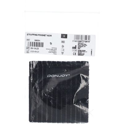 DonJoy® Strapping Poignet Noir 1 pc(s) Autre - Publicité DonJoy® Strapping Poignet Noir 1 pc(s) Autre - Publicité
