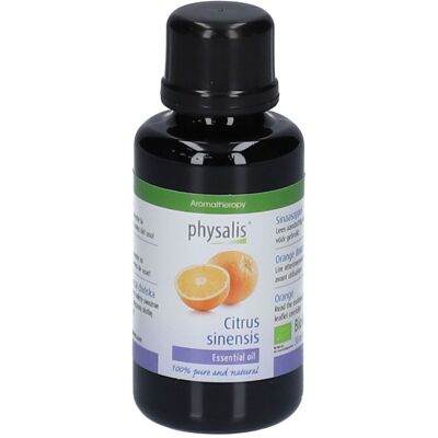 Physalis® Sinaasappel Essentiële Olie Bio 30 ml Huile - Publicité Physalis® Sinaasappel Essentiële Olie Bio 30 ml Huile - Publicité