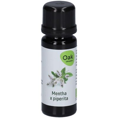 Oak Menthe Poivrée Huile Essentielle Bio 10 ml Huile - Publicité Oak Menthe Poivrée Huile Essentielle Bio 10 ml Huile - Publicité
