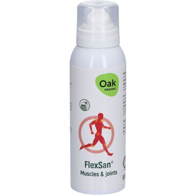 Oak FlexSan® Active Spray Muscles & Joints 100 ml Spray - Publicité Oak FlexSan® Active Spray Muscles & Joints 100 ml Spray - Publicité