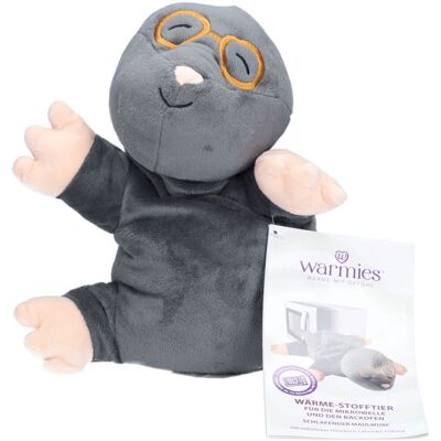 WARMIES® Peluche Chauffante Taupe endormie 1 pc(s) no data - Publicité WARMIES® Peluche Chauffante Taupe endormie 1 pc(s) no data - Publicité