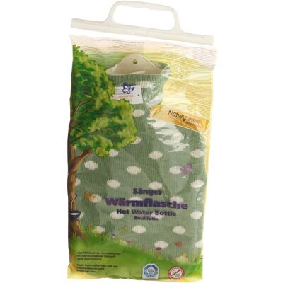 Sänger Bouillotte 2L – Housse Tricotée Coton Vert Maïs à Pois 1 pc(s) Bouillotte - Publicité Sänger Bouillotte 2L – Housse Tricotée Coton Vert Maïs à Pois 1 pc(s) Bouillotte - Publicité