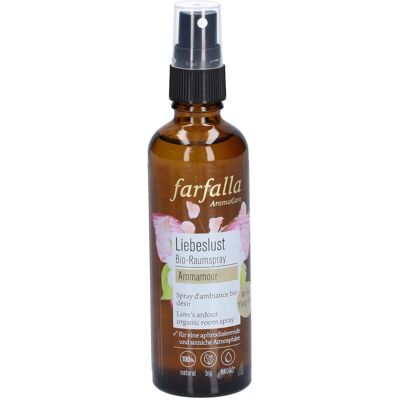 FARFALLA Spray d'ambiance bio désir 75 ml Spray - Publicité FARFALLA Spray d'ambiance bio désir 75 ml Spray - Publicité