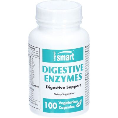 SuperSmart - Enzymes digestives 68 g Capsule(S) - Publicité SuperSmart - Enzymes digestives 68 g Capsule(S) - Publicité