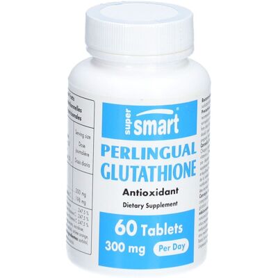SuperSmart Glutathione Perlingual - Antioxydant 64 g Comprimé(S) - Publicité SuperSmart Glutathione Perlingual - Antioxydant 64 g Comprimé(S) - Publicité