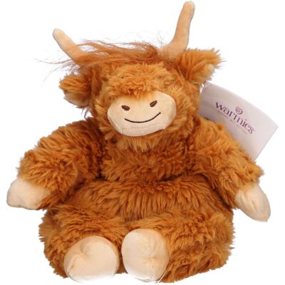 Warmies® Peluche chauffante parfumée à la lavande - Bœuf des Highlands 1 pc(s) Coussin Chauffant - Publicité Warmies® Peluche chauffante parfumée à la lavande - Bœuf des Highlands 1 pc(s) Coussin Chauffant - Publicité