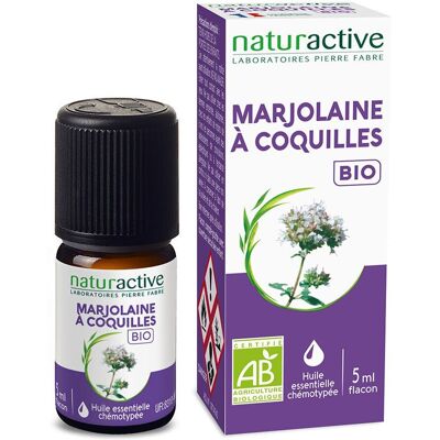Naturactive Marjolaine à Coquilles Huile essentielle BIO 5 ml Huile - Publicité Naturactive Marjolaine à Coquilles Huile essentielle BIO 5 ml Huile - Publicité