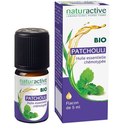 Naturactive Patchouli Huile essentielle bio 5 ml Huile - Publicité Naturactive Patchouli Huile essentielle bio 5 ml Huile - Publicité