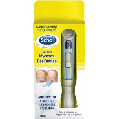 Scholl Traitement Mycose de l'Ongle 3,8 ml Stick(S) - Publicité Scholl Traitement Mycose de l'Ongle 3,8 ml Stick(S) - Publicité