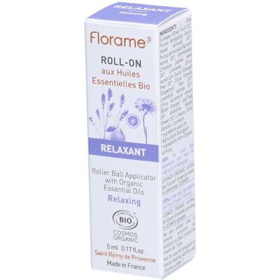 Florame Roll-on BIO relaxant 5 ml Rouleau - Publicité Florame Roll-on BIO relaxant 5 ml Rouleau - Publicité
