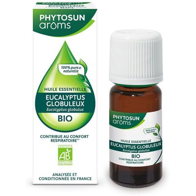 Phytosun Arôms PHYTOSUN AROMS - Huile Essentielle Eucalyptus Globulus Bio - HEBBD - 100% Pure & Naturelle - 100% Bio - Contribue au Confort Respiratoire - Analysée & Conditionnée en France - 10 ml -10%* avec le code : AP1026 10 ml Goutte(S) Orale(S) - Publicité Phytosun Arôms PHYTOSUN AROMS - Huile Essentielle Eucalyptus Globulus Bio - HEBBD - 100% Pure & Naturelle - 100% Bio - Contribue au Confort Respiratoire - Analysée & Conditionnée en France - 10 ml -10%* avec le code : AP1026 10 ml Goutte(S) Orale(S) - Publicité