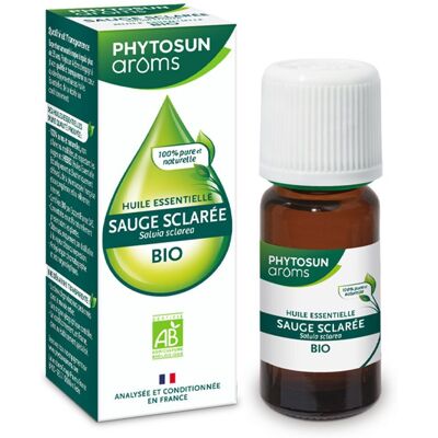 PHYTOSUN arôms Sauge Sclarée Bio -10%* avec le code : AP1026 5 ml Huile - Publicité PHYTOSUN arôms Sauge Sclarée Bio -10%* avec le code : AP1026 5 ml Huile - Publicité