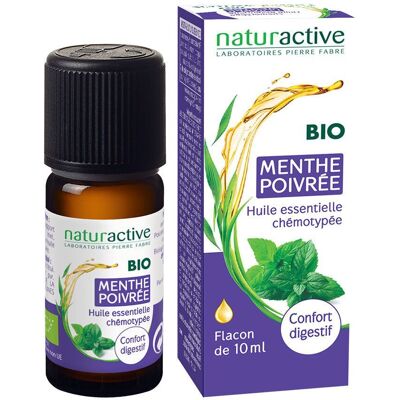 naturactive Menthe poivrée Huile essentielle BIO 10 ml Huile - Publicité naturactive Menthe poivrée Huile essentielle BIO 10 ml Huile - Publicité