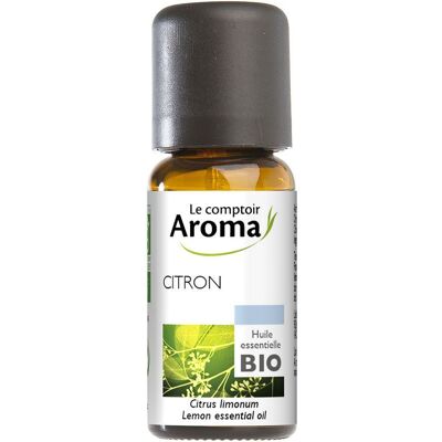 Le Comptoir Aroma Citron Huile essentielle Bio 10 ml Huile - Publicité Le Comptoir Aroma Citron Huile essentielle Bio 10 ml Huile - Publicité